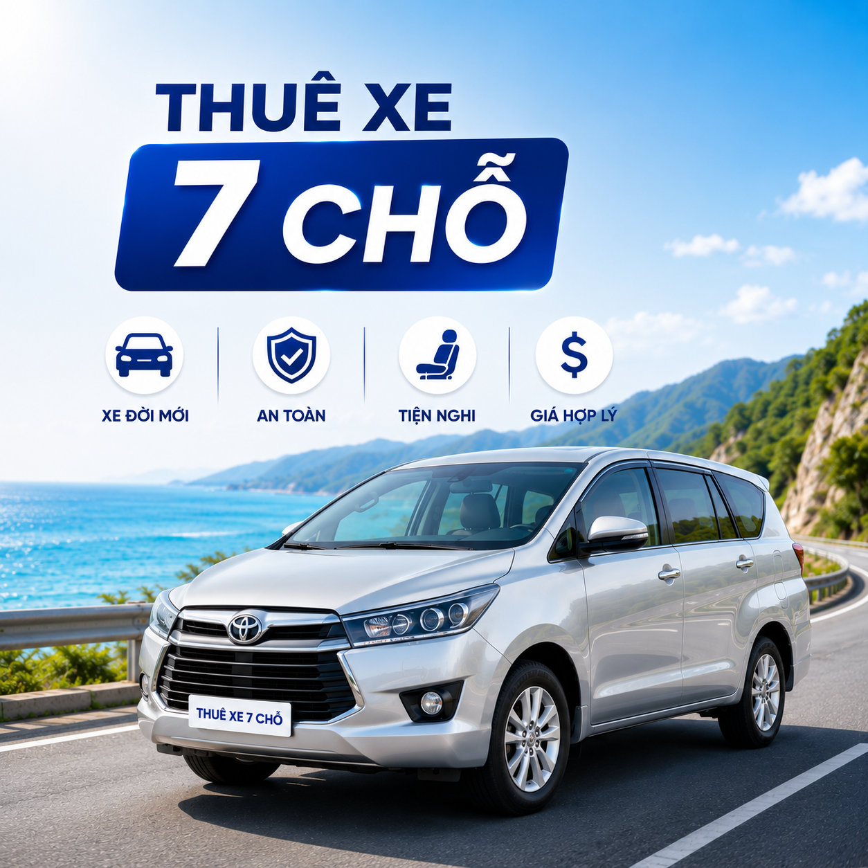 Thuê xe 7 chỗ