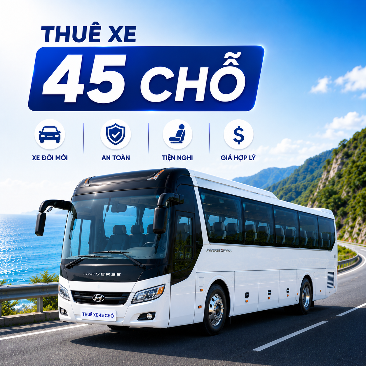 Thuê xe 45 chỗ